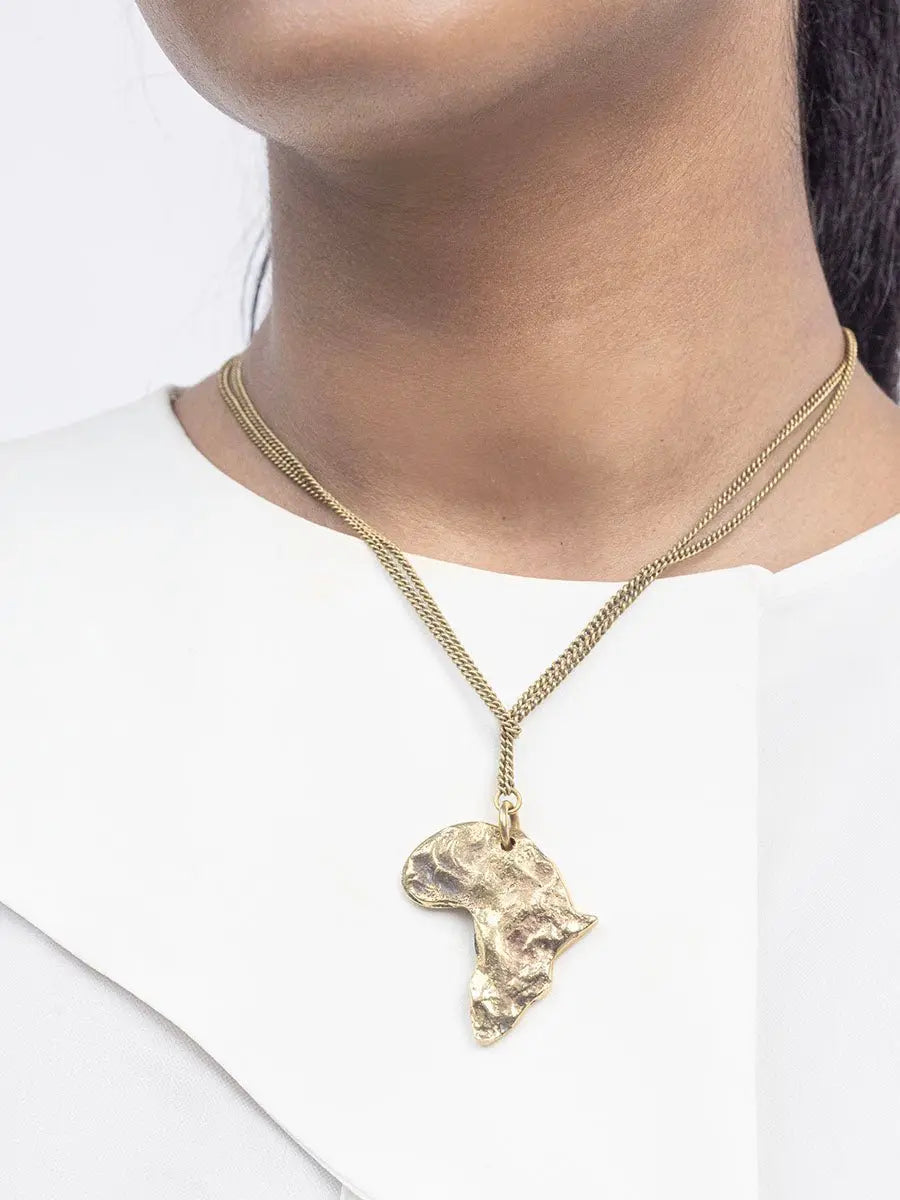 Afro- Africa Neckpiece Adele Dejak