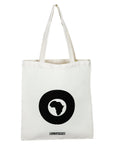 Afro-Afrika Tote: Bold Tribal-Design Jewelry Bag-front view