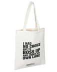 Afro-Boss Tote: Handcrafted, Durable & Enticing-wide angle view
