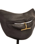 Afro-Nala Lip Charm: 24K Gold Brass Whimsy-front view