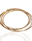 Maasai-Inspired Afro Namunyak Necklace: Bold Heritage Jewelry-over head view