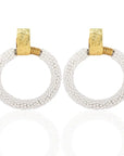 Afro-Nia Beaded Earrings: Vibrant Handmade Jewelry | Adele Dejak-detailed view