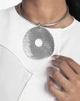 Anjiola Aluminium Choker Adele Dejak