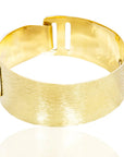 Bahati Almaz Choker: dazzling, romantic hammered brass necklace, sustainable luxury, eye-catching sophistication. | Adele Dejak