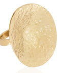 Bentii Brass Ring: handcrafted, durable, and soulful jewelry for confident, expressive personalities-diagonal view