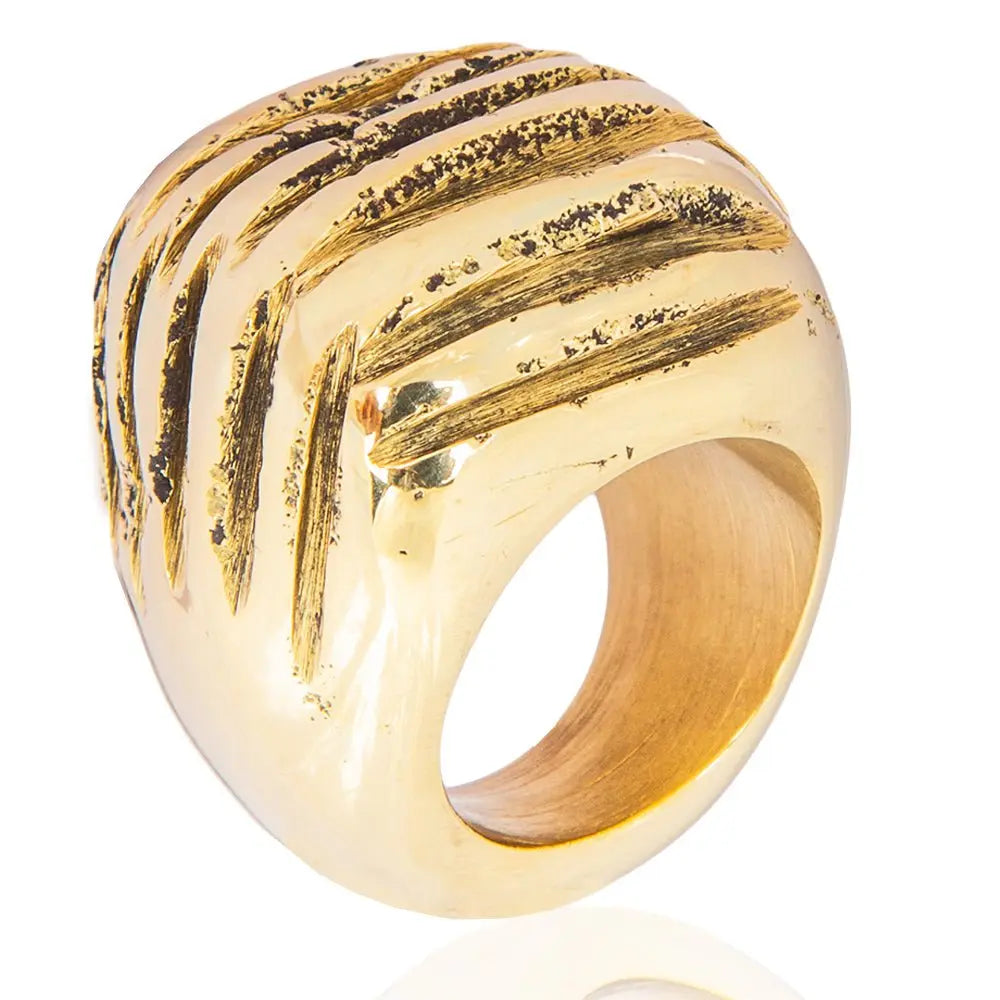 Betami Ring: confident, expressive statement ring for fashion lovers, crafted with enduring charm / Adele Dejak