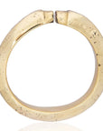 Bikuli Bracelet: polished brass artistry, heartfelt luxury for fashion-forward gifting| Adele Dejak-close up view