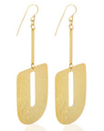 Binti Earrings: artisan-crafted, heritage-rich, radiant charm for fashion-forward moments-sideview