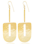 Binti Earrings: artisan-crafted, heritage-rich, radiant charm for fashion-forward moments-front view