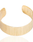 Baquisii Bracelet: charming, graceful brass accessory for everyday elegance and sentimental gifting-profile view