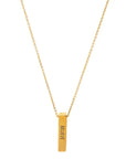 jabilo Believe Pendant: resilient, inspiring necklace for layered confidence and determination-wide angle view
