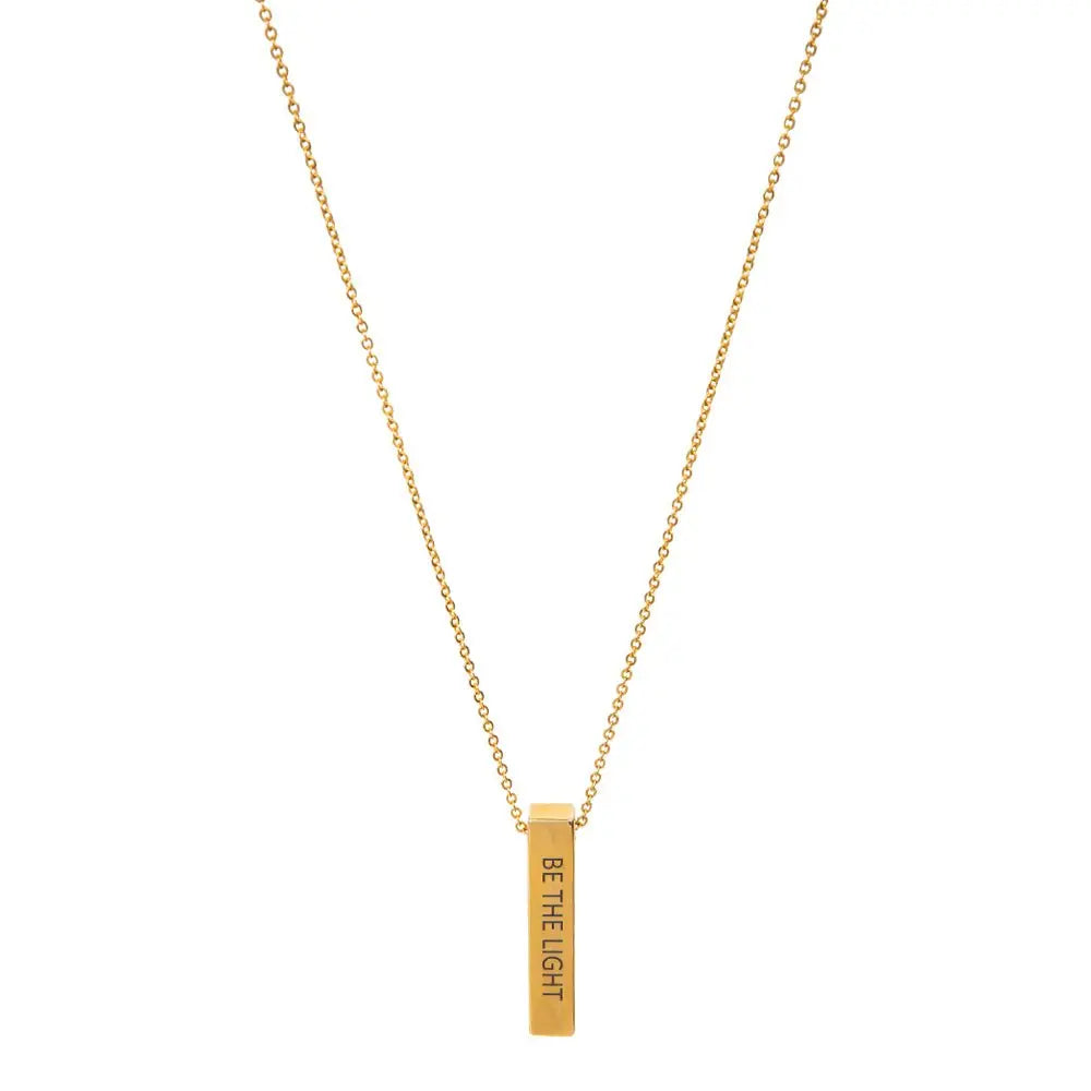 Jabilo Be the Light necklace: uplifting, radiant pendant for inspired elegance