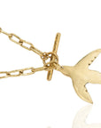 Jabulani Neckpiece: freedom-inspired bird pendant, artistic expression, and authentic elegance-side view
