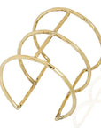 Jakizu Bracelet: Kenyan tribal brass jewelry, radiating resilience and cultural pride-upside view