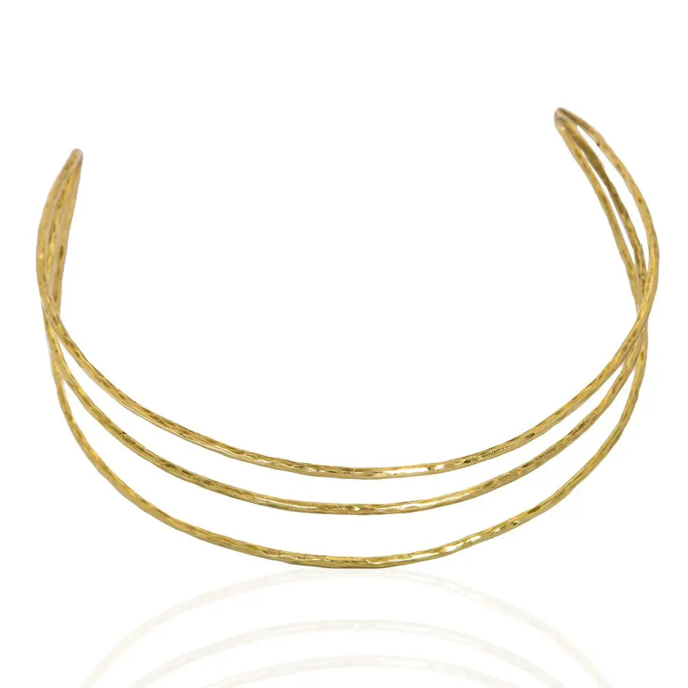 JAZAKILI Headpiece: sleek, fearless design for empowering, contemporary style statements-front view