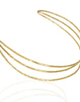 JAZAKILI Headpiece: sleek, fearless design for empowering, contemporary style statements-side view