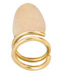 Jazelle Ring: fierce, daring spiral design with a sleek nail tip for fearless self-expression