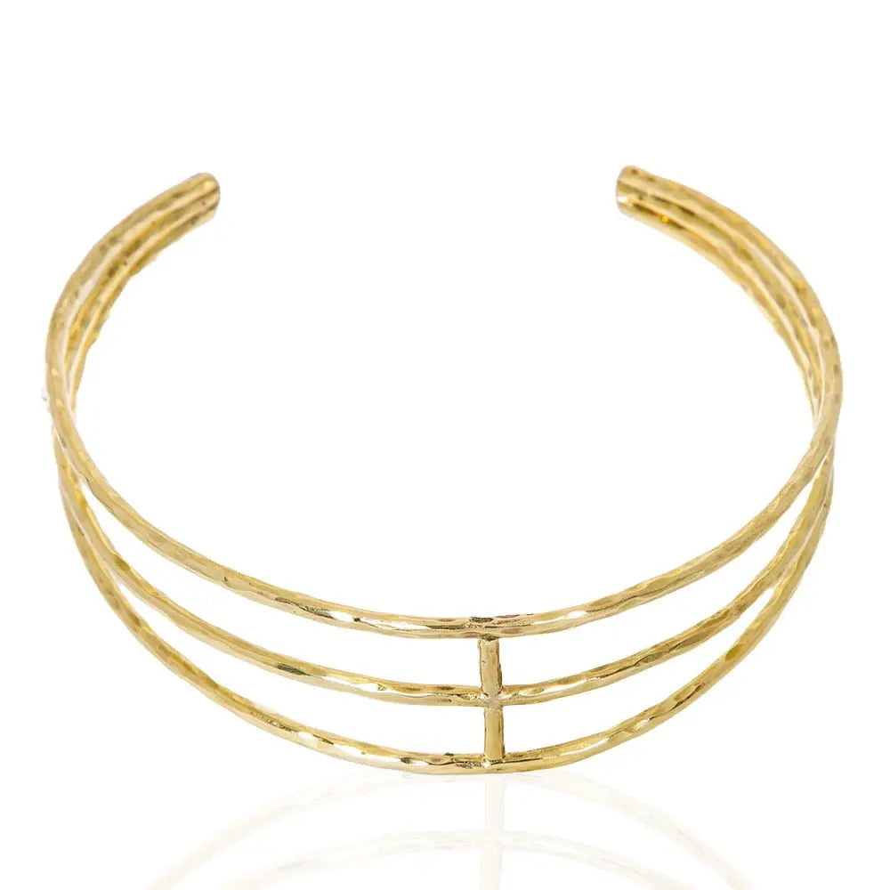 Jetia Neckpiece: intricate, enchanting luxury for timeless allure and poise-front view