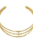 Jetia Neckpiece: intricate, enchanting luxury for timeless allure and poise-over head view