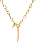 Jokha Gold Chain Necklace: radiant, heartfelt luxury for daily elegance and special moments-close up view