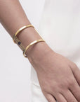 K-Yaa Short Brass Beaded Bracelet Adele Dejak