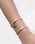 K-Yaa Short Brass Beaded Bracelet Adele Dejak
