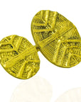 Gold brass K-Dazi Ring: fearless, expressive brass ring for individuality and contemporary style.