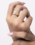 Kamita Brass Ring Adele Dejak