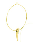 Lisimba Choker Pendant: bold, expressive luxury for formal grace and casual flair-front view