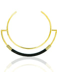 Loanda 24k Gold Necklace: refined, celebratory choker for weddings, anniversaries, and meaningful gifting-adele dejak
