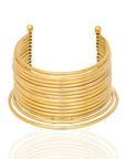 Mila Statement Necklace: transformative, dramatic artistry for unforgettable, show-stopping moments-front view