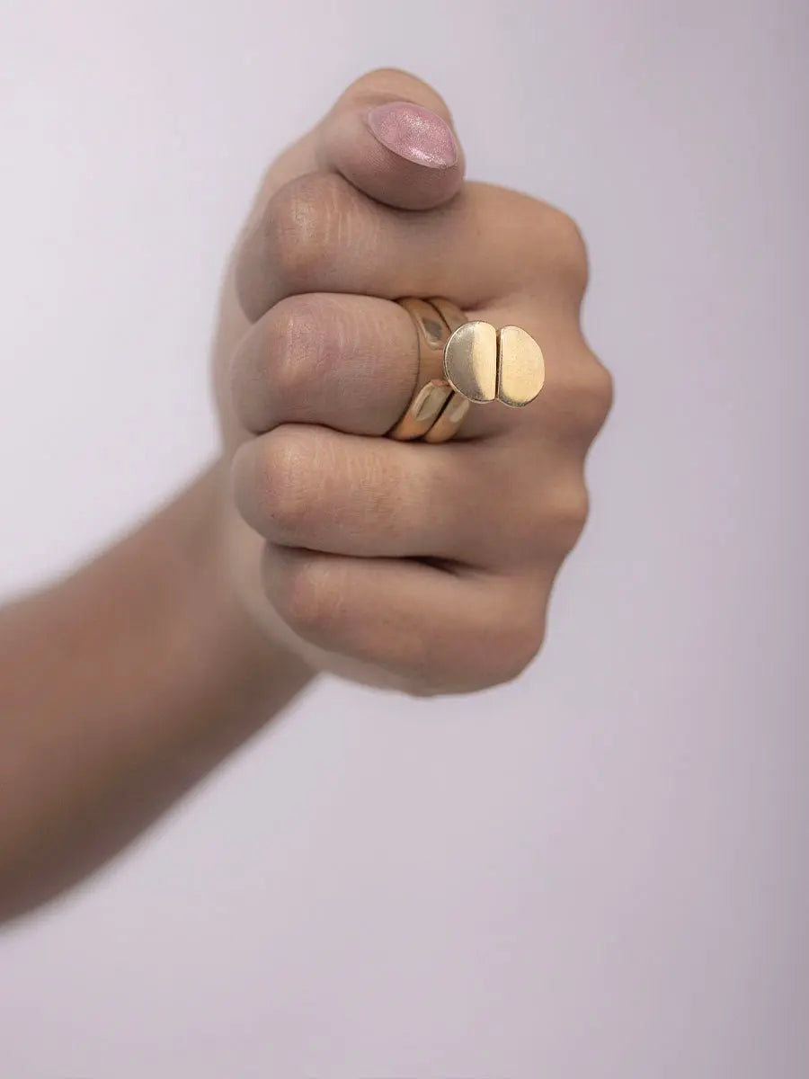 Zetu Brass Ring Adele Dejak