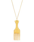 AFRIKA Comb Jewelry: bold cultural statement piece-front view