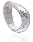 Sophisticated Asante Aluminum Bracelet: modern, lightweight, and soul-stirring minimalist jewelry for everyday elegance-diagonal view