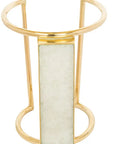 Bellatrix Quartz Bracelet: glowing, graceful healing accessory for emotional balance and clarity-side view