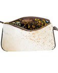 Kaya Clutch Bag: ethically sourced, versatile wristlet with African wax print, radiating resilience and charm-detailed view