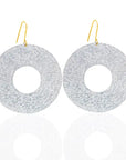 "Effortlessly chic Dhamani Maya Earrings: lightweight, modern-traditional fusion for joyful, expressive style-front view