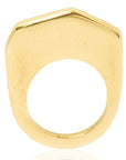 F-Kifuli Spice Ring: fiery, soul-stirring recycled brass ring for standout style and cultural artistry.