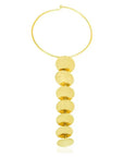 Fabia Pendant Necklace: artisan-crafted, soulful elegance for meaningful gifting and everyday allure-front view