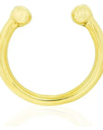 Fumnaya Brass Bracelet: artistic, soulful pendant design for modern charm and gifting