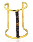 K-Yaa Long Brass Beaded Bracelet