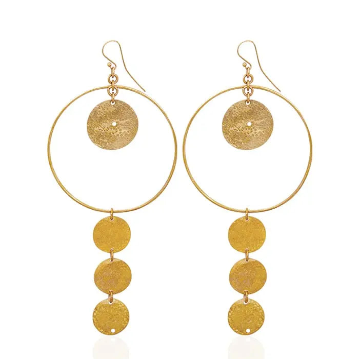 K-Ziki Long Earrings: fierce, resilient design for fearless, expressive style
