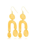Lela Earrings: handmade, versatile earrings for heartfelt, radiant style-front view