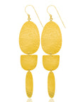 Lucy Earrings: expressive, artful dangles for spirited, fashion-forward moments-front view