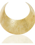 Lumusi Brass Choker: artistic, enchanting necklace for timeless sophistication and everyday allure-front view