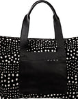Malaika Mud Cloth Bag: earthy, Afro-chic everyday carry with Malian heritage charm-side front