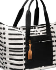 Malaika Mud Cloth Bag: earthy, Afro-chic everyday carry with Malian heritage charm-exterior view