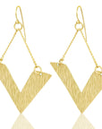 Mani Small Gold Earrings: lightweight, refined everyday luxury for heartfelt gifting-wide angle view