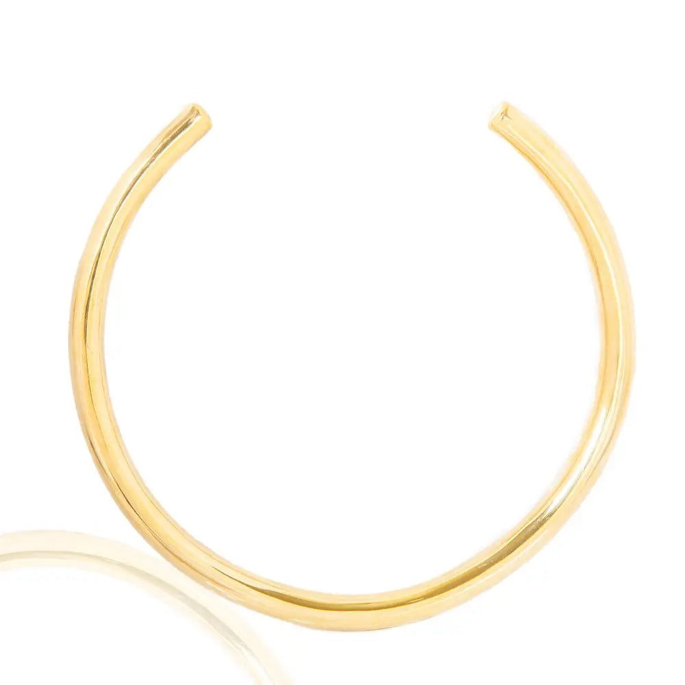 Z Lorisa Necklace, brass-crafted jewelry inspiring resilience and confidence for refined elegance-top view