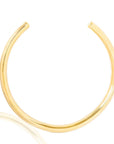 Z Lorisa Necklace, brass-crafted jewelry inspiring resilience and confidence for refined elegance-top view